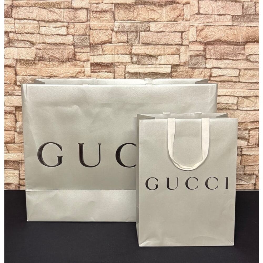 Gucci Large Shopping Bag lot of 2